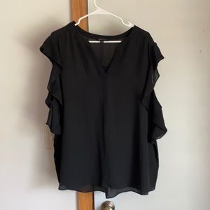 Banana Republic Flutter Sleeve Blouse